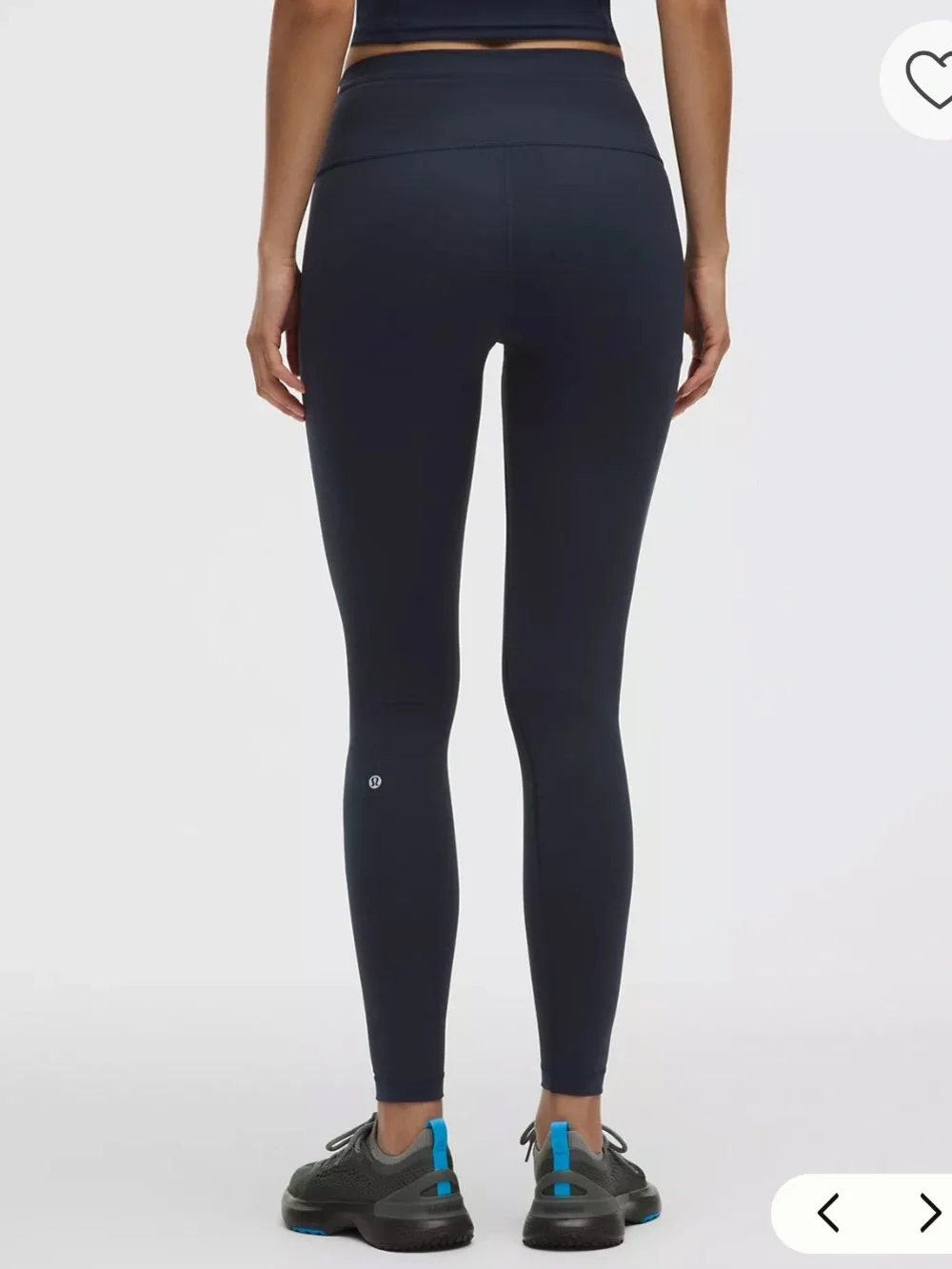 Lululemon Wunder Train High Rise Tight 28” Navy